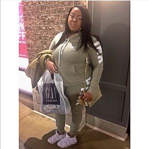 Pink Hoodie & Pants Activewear Set